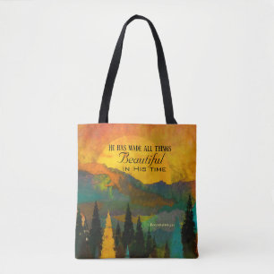 Ecclesiastes 3:11 Hij heeft alles mooi gemaakt Tote Bag