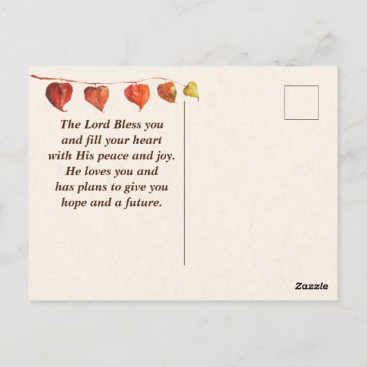 Ecclesiastes 3:11 Hij heeft eeuwigheid in het hart Briefkaart (Achterkant)