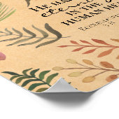 Ecclesiastes 3:11 Hij heeft eeuwigheid in het hart Poster (Hoek)