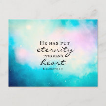 Ecclesiastes 3 11 Hij plaatst de Eternity in het h