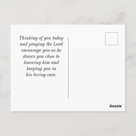 Ecclesiastes 3 11 Hij plaatst de Eternity in het h Briefkaart (Achterkant)