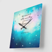 Ecclesiastes 3 11 Hij plaatst de Eternity in het h Vierkante Klok (Hoek)