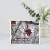 Ecclesiastes 3:1 briefkaart (Staand voorkant)