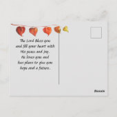 Ecclesiastes 3:1 Op alles is er een seizoen, Briefkaart (Achterkant)