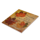 Ecclesiastes 3:1 Op alles is er een seizoen, Tegeltje (Zijkant)