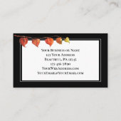 Ecclesiastes 3:1 Op alles is er een seizoen, Visitekaartje (Achterkant)