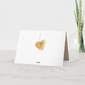 Ecclesiastes 3:4, een tijd om te huilen, een tijd kaart (Achterkant)