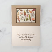 Ecclesiastes 3:4, een tijd om te huilen, een tijd kaart (Binnen)