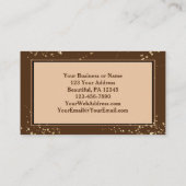 Ecclesiastes 3:4, een tijd om te huilen, een tijd  visitekaartje (Achterkant)