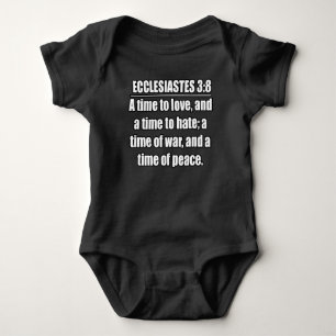 ECCLESIASTES 3:8 KJV Bijbelvers Romper