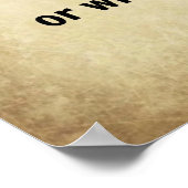 Ecclesiastes Bijbelvers zaaien je zaadje Poster (Hoek)