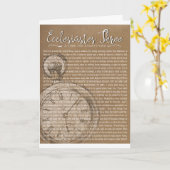 Ecclesiastes Drie, Godsdienstige Aanmoediging Kaart (Gele Bloem)