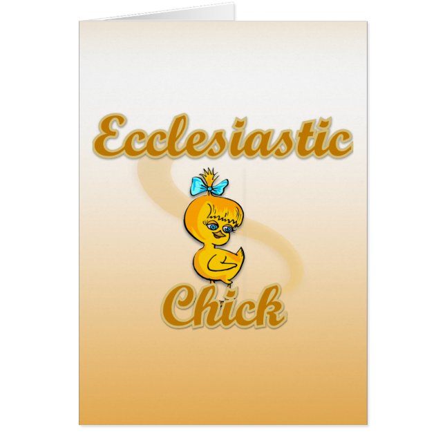 Ecclesiastic Chick (Voorkant)