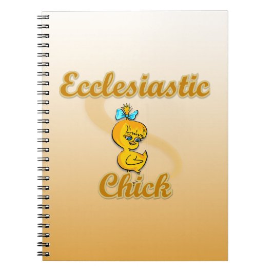 Ecclesiastic Chick Notitieboek (Voorkant)