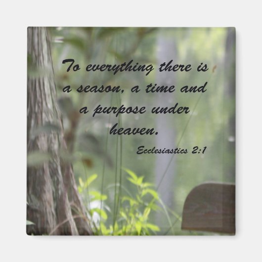 Ecclesiastiek 2:1 magneet (Voorkant)