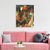 Ecclesie Omringd door Symbolen van Vanity Canvas Afdruk (Insitu (Woonkamer))
