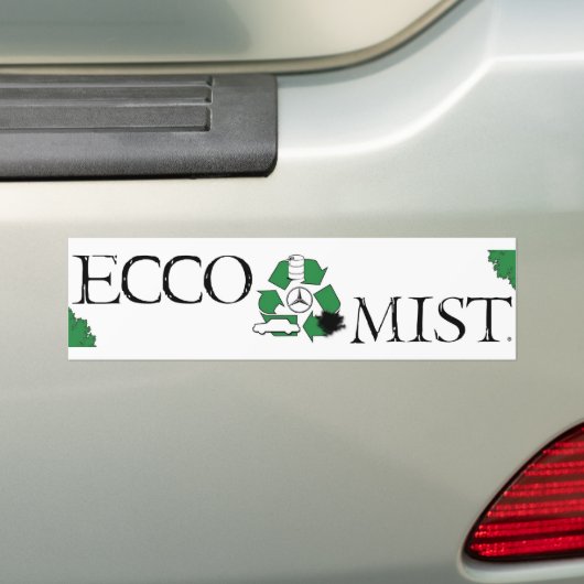 Ecco Mist Bumpersticker (Op auto)