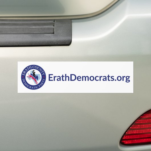 ECDP-Bumpersticker - Website Bumpersticker (Op auto)