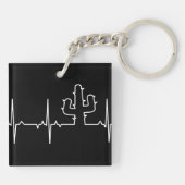 ECG Cactus Light Sleutelhanger (Achterkant)