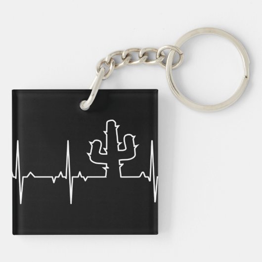ECG Cactus Light Sleutelhanger (Achterkant)
