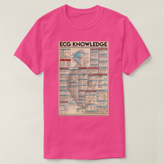 ECG-kennis T-shirt (Design voorkant)