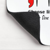 ECG Semicolon Suicide Awareness Prevention Muismat (Hoek)