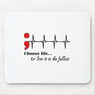 ECG Semicolon Suicide Awareness Prevention Muismat