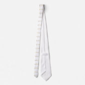 ECG - Whisky Writing Stropdas (Achterkant)