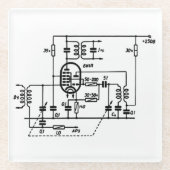 ECH81 Frequency Converter Glazen Onderzetter (Voorkant)