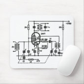 ECH81 Frequentie Converter Muismat (Met muis)