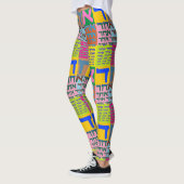 Echad Pop ARt Leggings (Links)