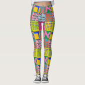 Echad Pop ARt Leggings (Voorkant)