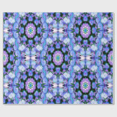 Echanicea in blauw.... cadeaupapier (Vlak)