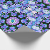 Echanicea in blauw.... cadeaupapier (Hoek)