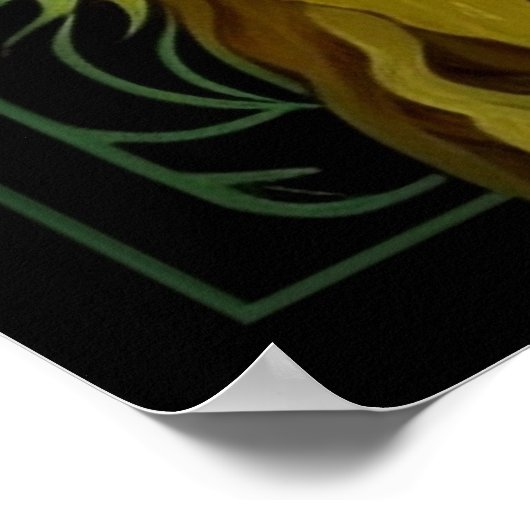 Echanted Flowers Forest Fairy Fantasy Poster (Hoek)