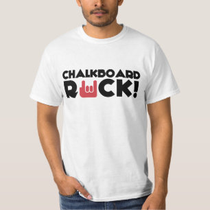 Echelon - Chalkboard Rock (wit) T-shirt