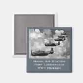 Echelon van vliegtuigen magneet (Voorkant / Achterkant)