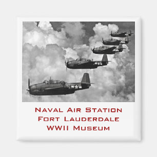 Echelon van vliegtuigen magneet