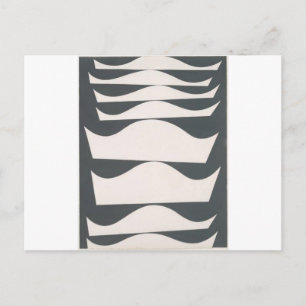 Echelonnement desaxe door Sophie Taeuber-Arp Briefkaart