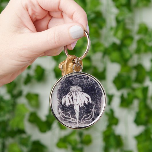 "Echenecea" Floral Sleutelhanger (Hand)