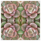 Echeveria Cactus Succulent Acrylverf Stof (Swatch)