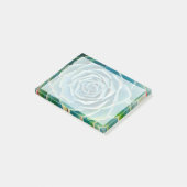 Echeveria rozet, Geheimtuin van Marrakech Post-it® Notes (Schuin)
