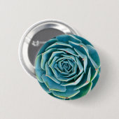 Echeveria rozet, Geheimtuin van Marrakech Ronde Button 5,7 Cm (Voorkant /achterkant)