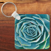 Echeveria rozet, Geheimtuin van Marrakech Sleutelhanger (Voorkant)