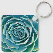 Echeveria rozet, Geheimtuin van Marrakech Sleutelhanger (Achterkant)