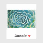 Echeveria rozet, Geheimtuin van Marrakech Sticker (Vel)