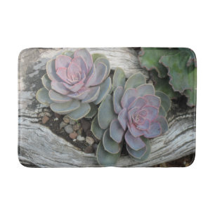 Echeveria Succulent Bath Mat