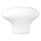 Echidna Animal waterverf whimsy art knop (Zijkant)