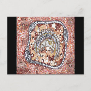 Echidna Dreaming Briefkaart