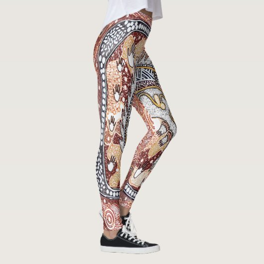 Echidna Dreaming Leggings (Rechts)